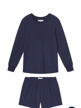 Relax Shorts Set in English Navy
